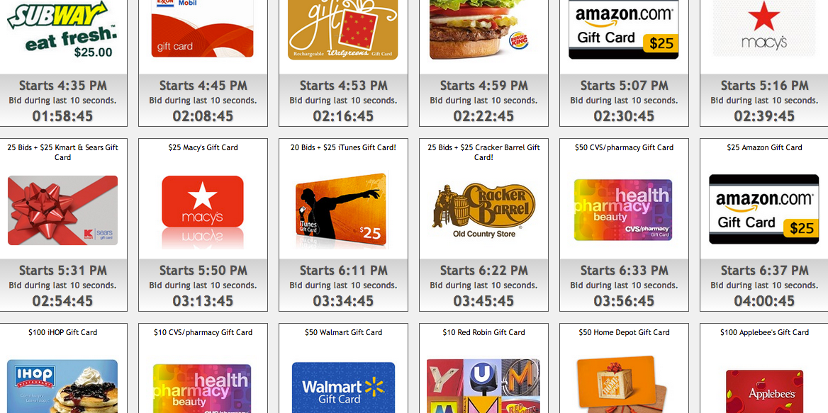 How To Win Over 1000 In Gift Cards On DealDash DealDash Reviews