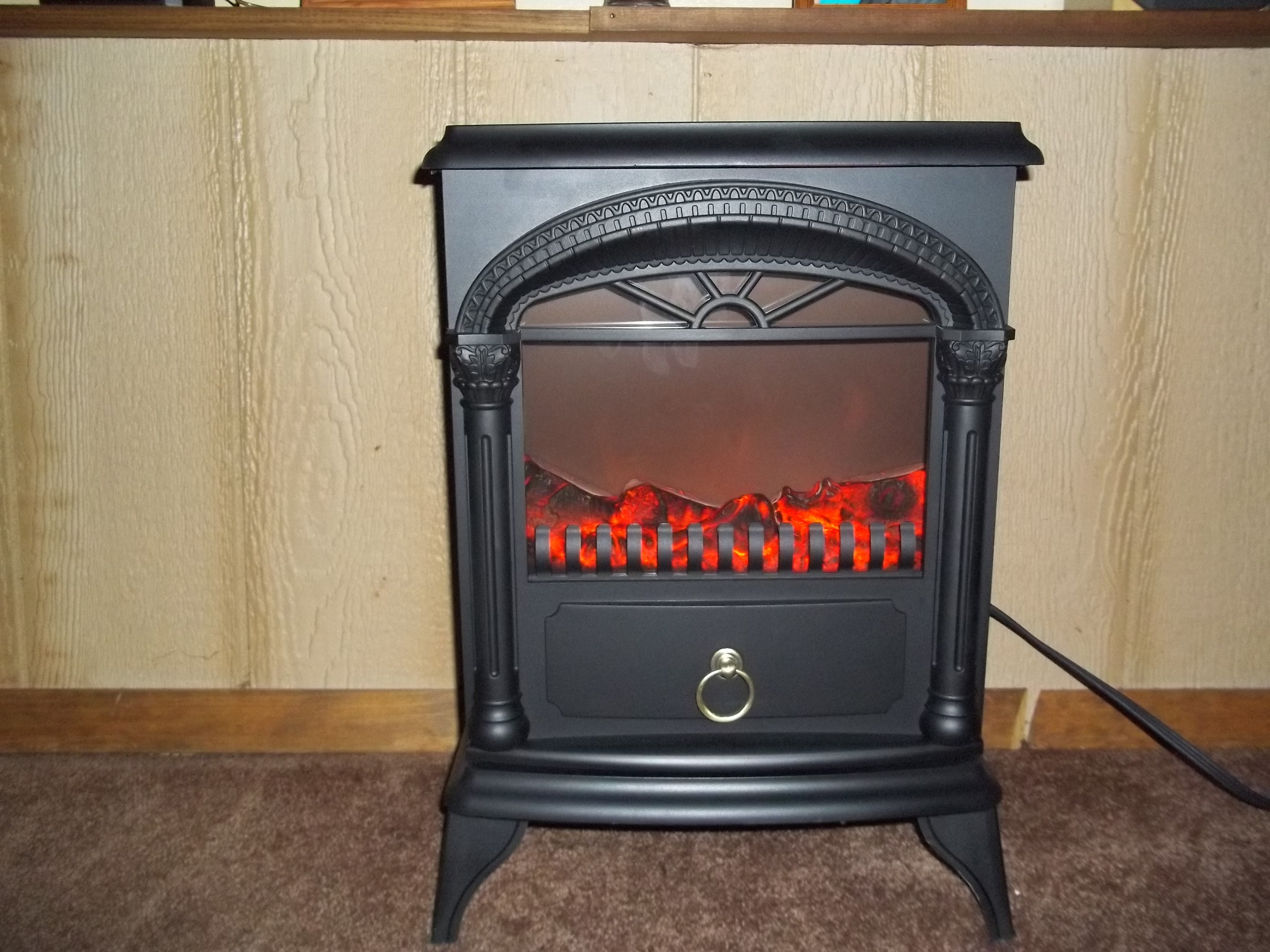 Electric Fire Place Review Won on DealDash.com